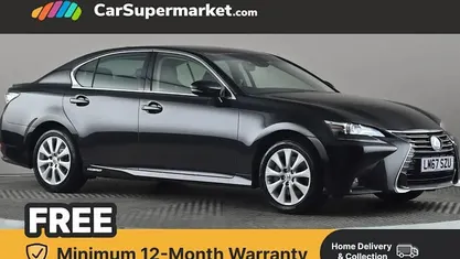 Used Lexus GS300h Executive Line 223 HP (164 kW) 2017 Black Sedan