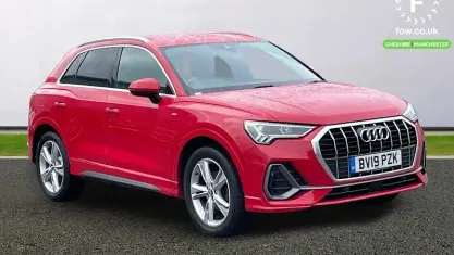 Used Audi Q3 S-Line 150 HP (110 kW) 2019 Red SUV