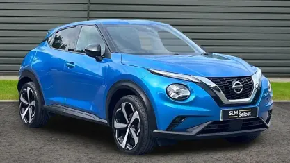 Used Nissan Juke Tekna 117 HP (86 kW) 2020 Blue SUV