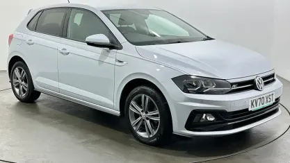 Used VW Polo R-line 116 HP (85 kW) 2020 Silver Hatchback