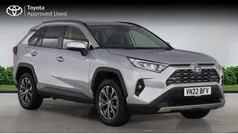 Silver Used 2022 Toyota RAV4 Hybrid Design SUV | £25,799 (Fair price)