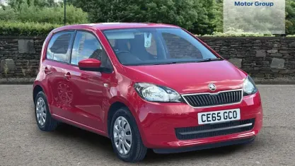 Used Skoda Citigo SE 60 HP (44 kW) 2015 Red Hatchback