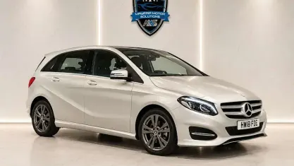 Used Mercedes B180 Exclusive 122 HP (89 kW) 2018 Silver Hatchback