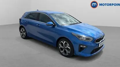 Used Kia Ceed 140 HP (102 kW) 2018 Blue Hatchback