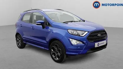 Used Ford Ecosport ST-Line 125 HP (91 kW) 2021 Blue SUV