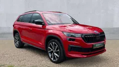 Velvet red Used 2022 Skoda Kodiaq SportLine SUV | £23,662 (Fair price)