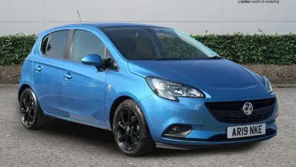 Used Vauxhall Corsa 90 HP (66 kW) 2019 Blue Hatchback