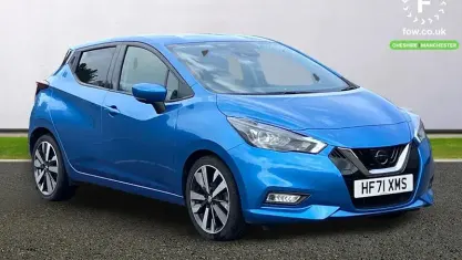 Used Nissan Micra Tekna 92 HP (67 kW) 2021 Blue Hatchback