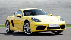 Yellow Used 2021 Porsche Cayman Coupe | £45,000 (Fair price)