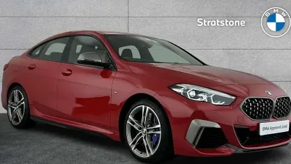 Used BMW M235 Comfort Edition 306 HP (225 kW) 2022 Red Coupe