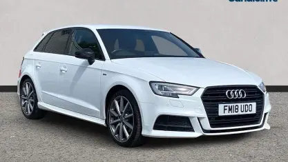 Begagnad Audi A3 Sportback Black Edition 150 HK (110 kW) 2018 Halvkombi