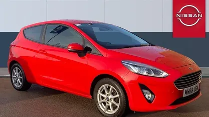 Red Used 2019 Ford Fiesta Zetec Hatchback | £7,046 (Fair price)