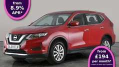 Red Used 2019 Nissan X-Trail Visia SUV | £13,361 (Good price)