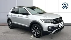Silver Used 2023 VW T-Cross Black Edition SUV | £21,395 (Fair price)