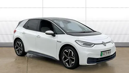 White Used 2020 VW ID.3 Pro Hatchback | £15,147 (Fair price)