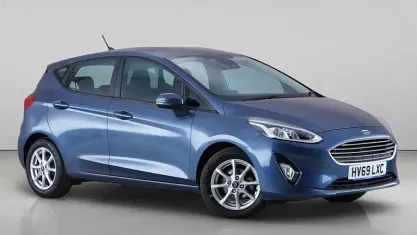 Used Ford Fiesta Zetec 86 HP (63 kW) 2019 Blue Hatchback
