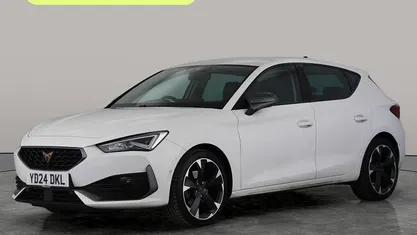 Used Cupra Leon 150 HP (110 kW) 2023 White Hatchback
