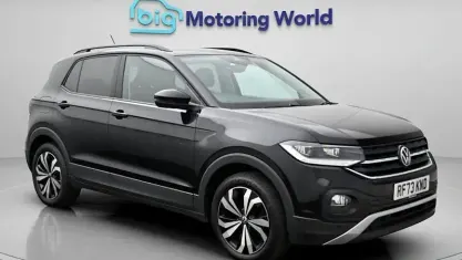 Used VW T-Cross Black Edition 95 HP (69 kW) 2023 Black SUV