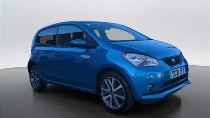 Used Seat Mii Electric 61 kW (83 HP) 2020 Blue Hatchback