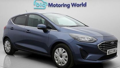 Używany Ford Fiesta Titanium 101 KM (74 kW) 2022 Niebieski Hatchback