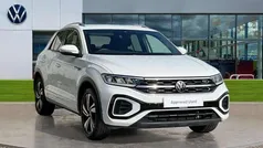 Pure white Used 2023 VW T-Roc R-line SUV | £25,186 (Fair price)
