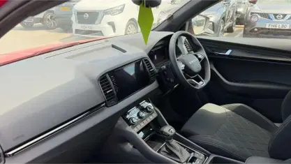 Used Skoda Karoq SportLine 150 HP (110 kW) 2025 Red SUV