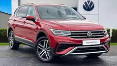 Red Used 2021 VW Tiguan Allspace Elegance SUV | £25,490 (Fair price)