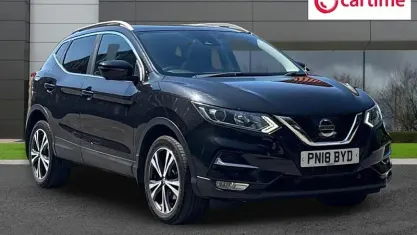 Used Nissan Qashqai N-Connecta 116 HP (85 kW) 2018 Black SUV