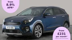 Blue Used 2021 Kia Niro 4 SUV | £16,367 (Good price)