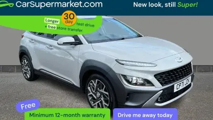 Usado Hyundai Kona Premium 141 CV (103 kW) 2021 Gris SUV