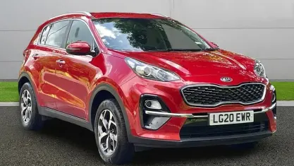 Used Kia Sportage 132 HP (97 kW) 2020 Red SUV