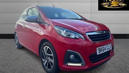 Używany Peugeot 108 82 KM (60 kW) 2014 Czerwony Hatchback