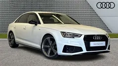 White Used 2019 Audi A4 Black Edition Sedan | £18,753 (Fair price)