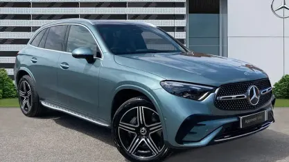 Used Mercedes GLC300e AMG line 313 HP (230 kW) 2025 Silver SUV