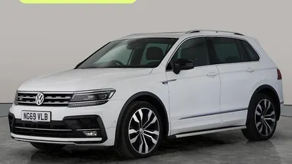 Begagnad VW Tiguan R-line 150 HK (110 kW) 2020 Vit SUV