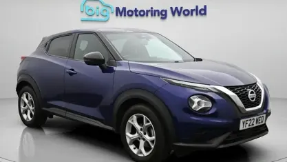 Used Nissan Juke N-Connecta 114 HP (83 kW) 2022 Blue SUV
