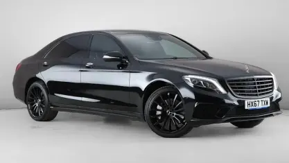 Used Mercedes S350 AMG line 258 HP (189 kW) 2017 Black Sedan