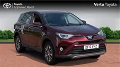 Red Used 2017 Toyota RAV4 Hybrid Business Edition SUV | £14,027 (Good price)