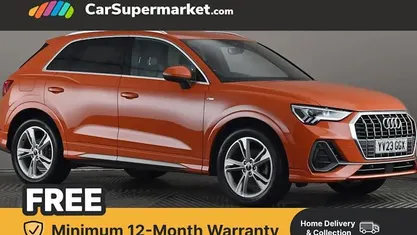Used Audi Q3 S-Line 150 HP (110 kW) 2023 Orange SUV