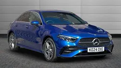 Blue Used 2024 Mercedes A250 AMG Line Premium Sedan | £26,500 (Fair price)