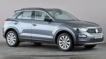 Usado VW T-Roc SE 116 CV (85 kW) 2020 Gris SUV