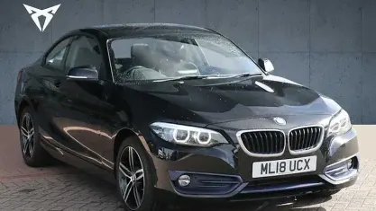 Begagnad BMW 218 Sport Line 136 HK (100 kW) 2020 Sportkupé