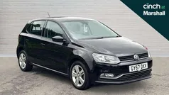 Black Used 2017 VW Polo Edition Hatchback | £9,731 (Fair price)
