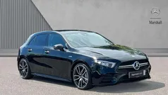 Black Used 2022 Mercedes A35 AMG Premium Hatchback | £29,199 (Fair price)