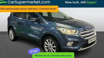 Used Ford Kuga Titanium 150 HP (110 kW) 2019 Blue SUV