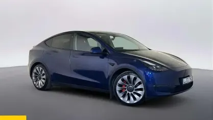 Used Tesla Model Y Performance 317 kW (432 HP) 2023 Blue SUV
