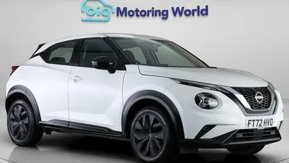 Used Nissan Juke Acenta 114 HP (83 kW) 2023 White SUV