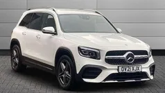 White Used 2021 Mercedes GLB220 AMG Line Premium SUV | £28,551 (Fair price)