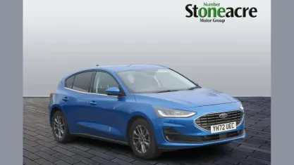 Used Ford Focus Style 125 HP (91 kW) 2022 Blue Hatchback