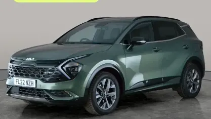 Używany Kia Sportage GT-Line 230 KM (169 kW) 2022 Zielony SUV